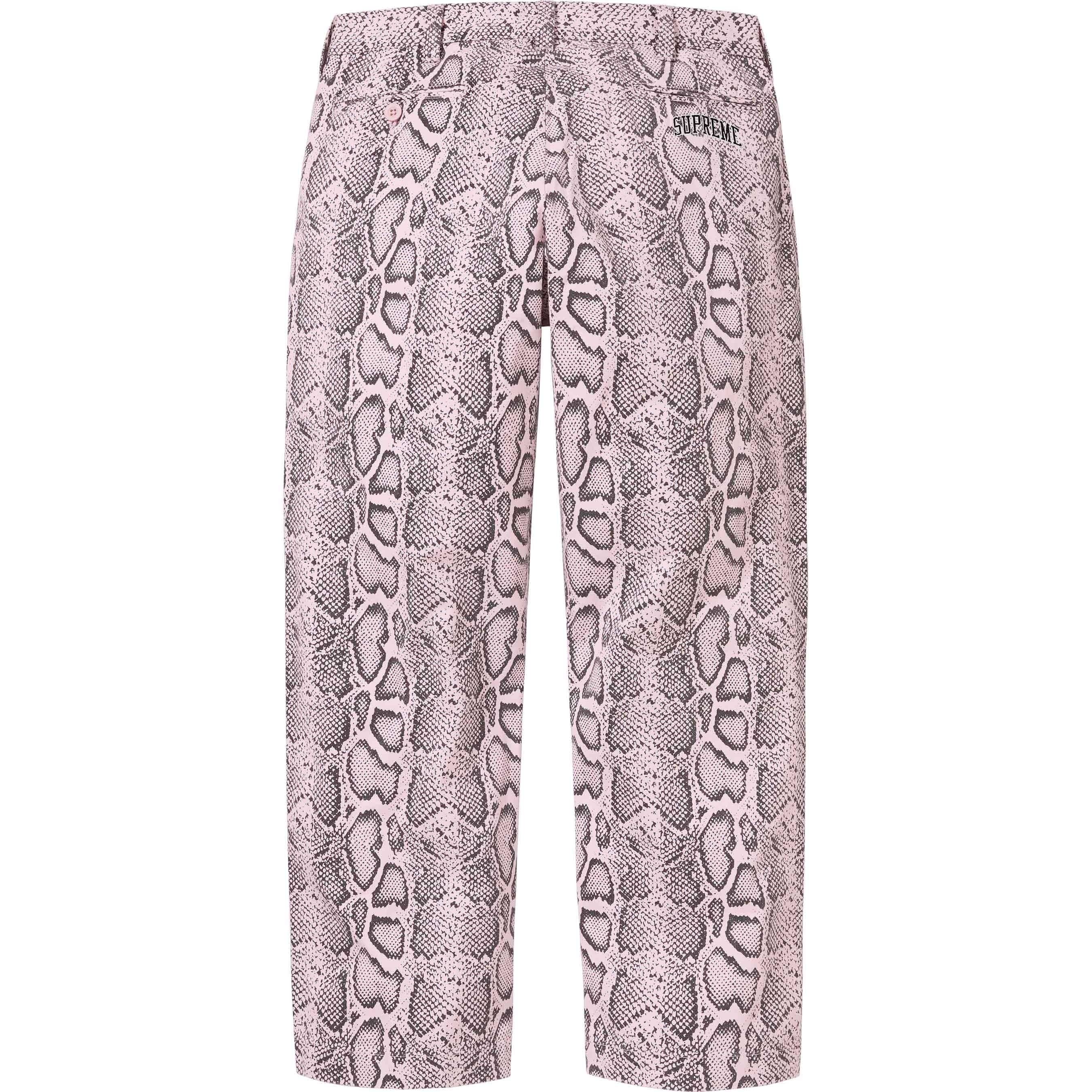Snake Print Chino Pant view 4